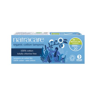 Natracare Organic Cotton Tampons | Regular